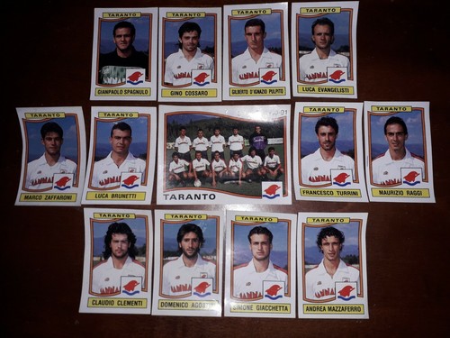 Lotto figurine panini - figurine, taranto
