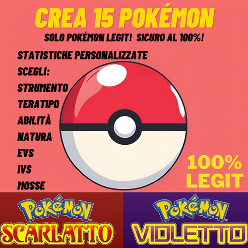 Crea pokémon legit - crea,