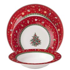 Servizio Piatti rosso Toy's