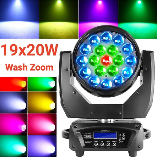 19x20w rgbw led testa mobile - rgbw,