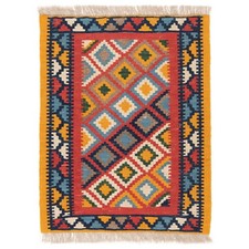 Kilim 77 x 62 cm tappeto
