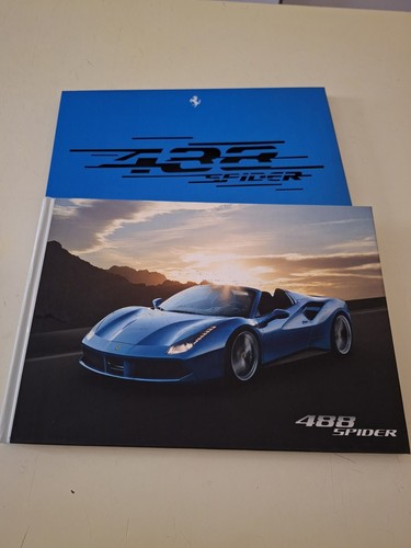 Ferrari 488 spider brochure - 488,