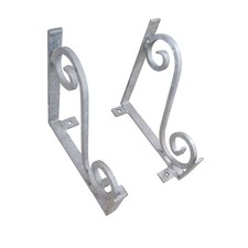 2 Staffe robuste ferro zincato