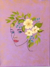 "Primrose"" dipinto ad olio