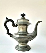 ANTICA CAFFETTIERA - PELTRO - CENTRO EUROPA - '800 - cm 22 x 23 