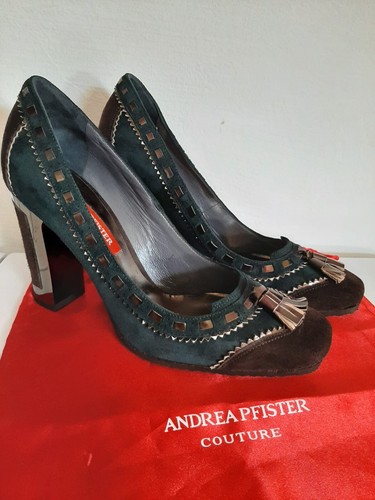Scarpe andrea pfister - andrea, camoscio