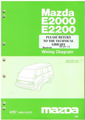 Mazda e2000 e2200 van - e2000,