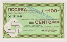 Miniassegni  Compensati - 100