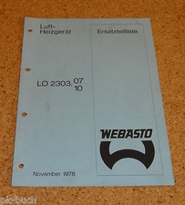 Webasto Air Heater Replacement