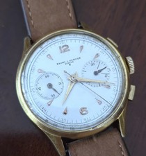 Big Cronografo Baume & Mercier Ref. 1361 Chronograph Watch Oversize 37,50mm