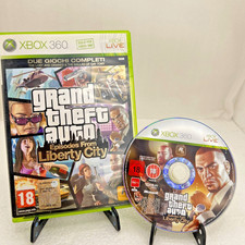 GTA IV Grand theft Auto Episodes From Liberty City Xbox 360 PAL ITA Manuale