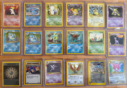 Lotto carte pokémon rare - lotto,