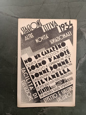 1934 SPARTITO MUSICALE