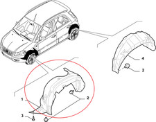 RIPARO PASSARUOTA ANTERIORE