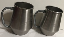 2 Belvedere Vodka Silver Tone