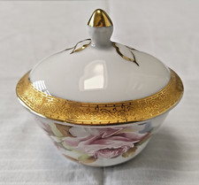 Vaso Piccolo Vasetto Limoges France Originale in Porcellana Decorata Vintage