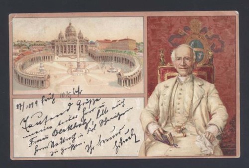 P817 cartolina papa - p817,