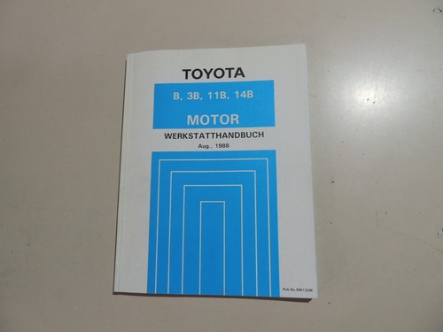1989 libretto officina - officina, motore