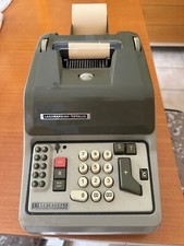 Calcolatrice Elettromeccanica Vintage Lagomarsino Totalia