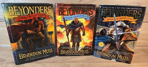 Brandon mull beyonders trilogy - brandon,