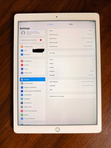 Apple ipad pro pollici 1a - apple, 12,9