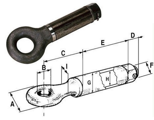 Occhione girevole gancio per - occhione,