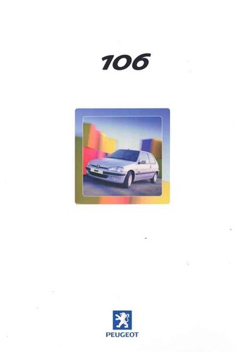 Catalogue brochure peugeot - peugeot, 106