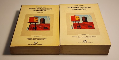 Storia del pensiero economico - storia,