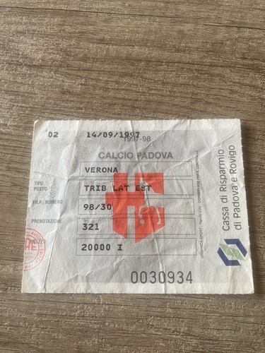 Padova verona 1997 - padova-verona, 1997/98