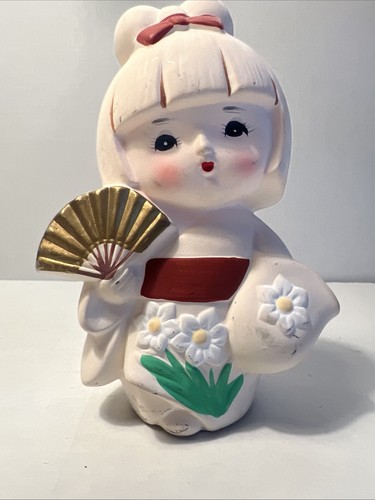 Bambola kokeshi vintage - bambola, kimono