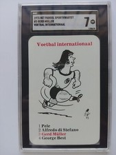 Scheda 1973 Het Parool Sportkwartet #3 GERD MULLER Voetbal International SGC 7