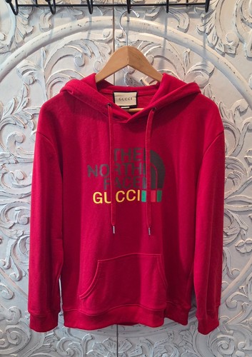 Red gucci north face - red,