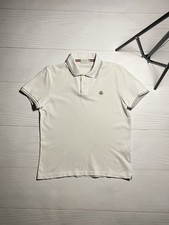 T shirt Moncler Maglia Polo Manica Corta logo ricamato taglia M uomo lusso