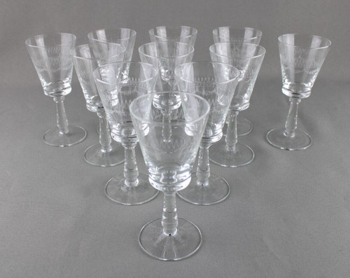 Set bicchierini vetro - set,