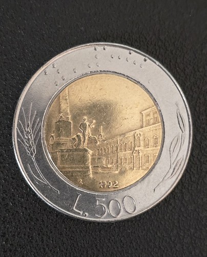 500 lire del 1992 - 500, 1992.