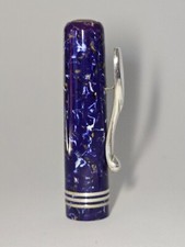 Rare Visconti Lapis Blue Celluloid Voyager only cap | Spare parts stilografica