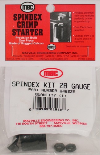 Mec reloader crimp starter - mec,