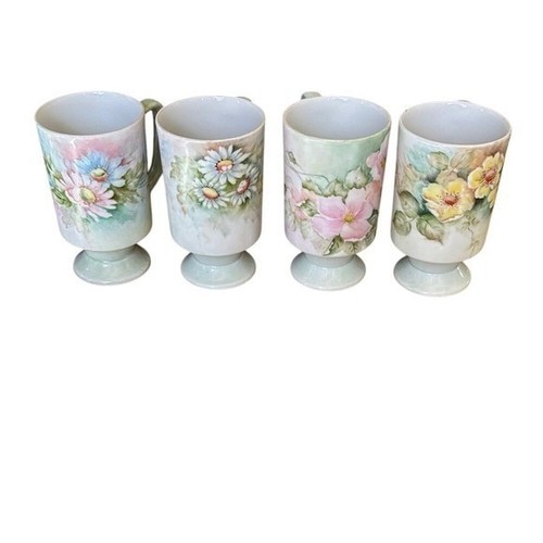 Tazze vintage dipinte - , mano