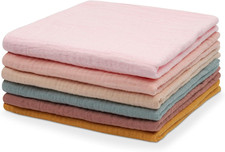 6 Pezzi Mussola Neonati Di 4