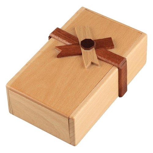Scatola puzzle legno con - puzzle,