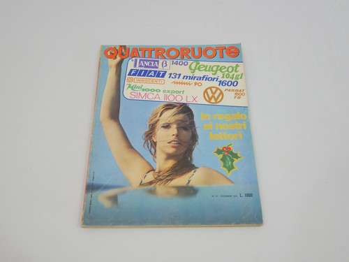 Quattroruote rivista dicembre - quattroruote,