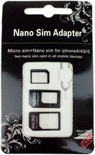 ADATTATORE NANO SIM 4 in 1