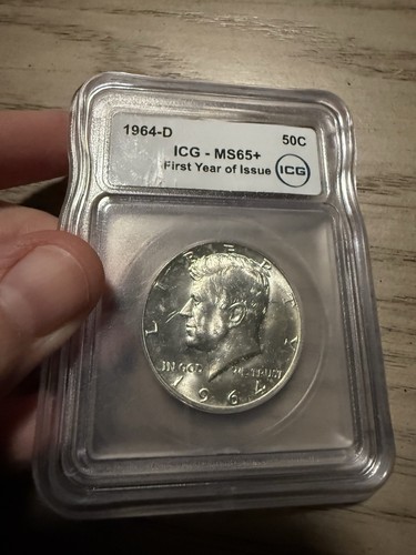 1964 kennedy mezzo dollaro - 1964-d,
