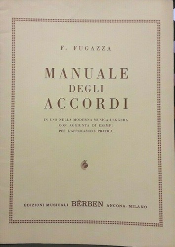 Fugazza manuale degli - -,
