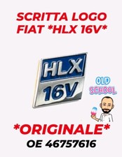 EMBLEMA Sigla " HLX 16V" FIAT