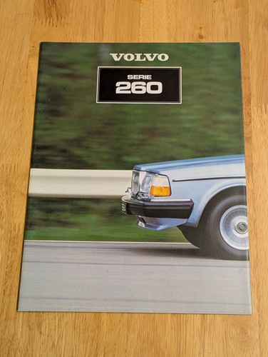 Volvo 260 depliant brochure