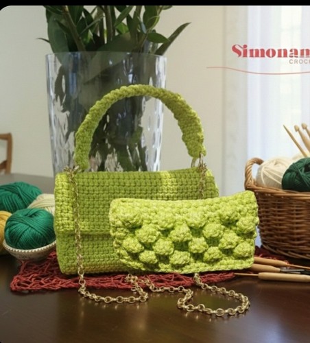 Set borsa portafoglio - e,