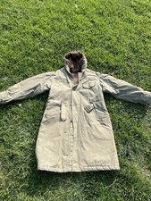 RARO PARKA SUB SILURO ORIGINALE VINTAGE ANNI 40 WWII US NAVY DECK JACKET TAGLIA 40