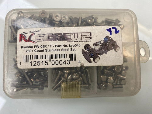 Rcscrewz kit viti inox - kit, kyo043