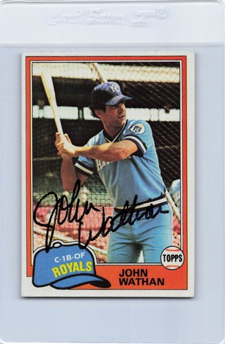 1981 topps 157 - 1981, wathan